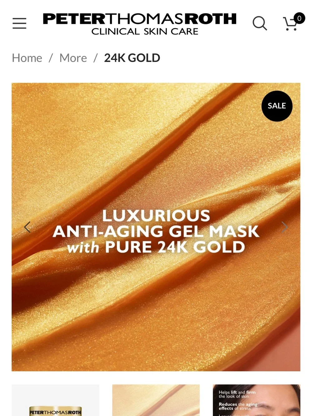 Peter Thomas Roth luxurious 24k